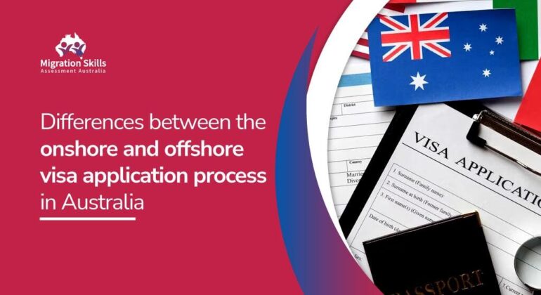 Differences between the onshore and offshore visa application process in Australia