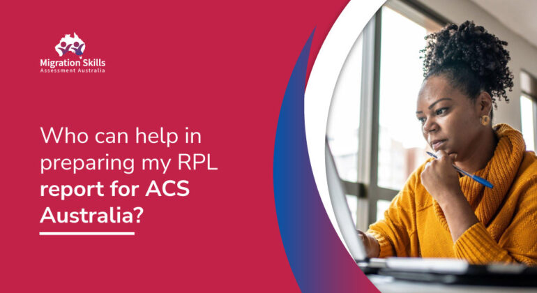 Who can help in preparing my RPL report for ACS Australia?