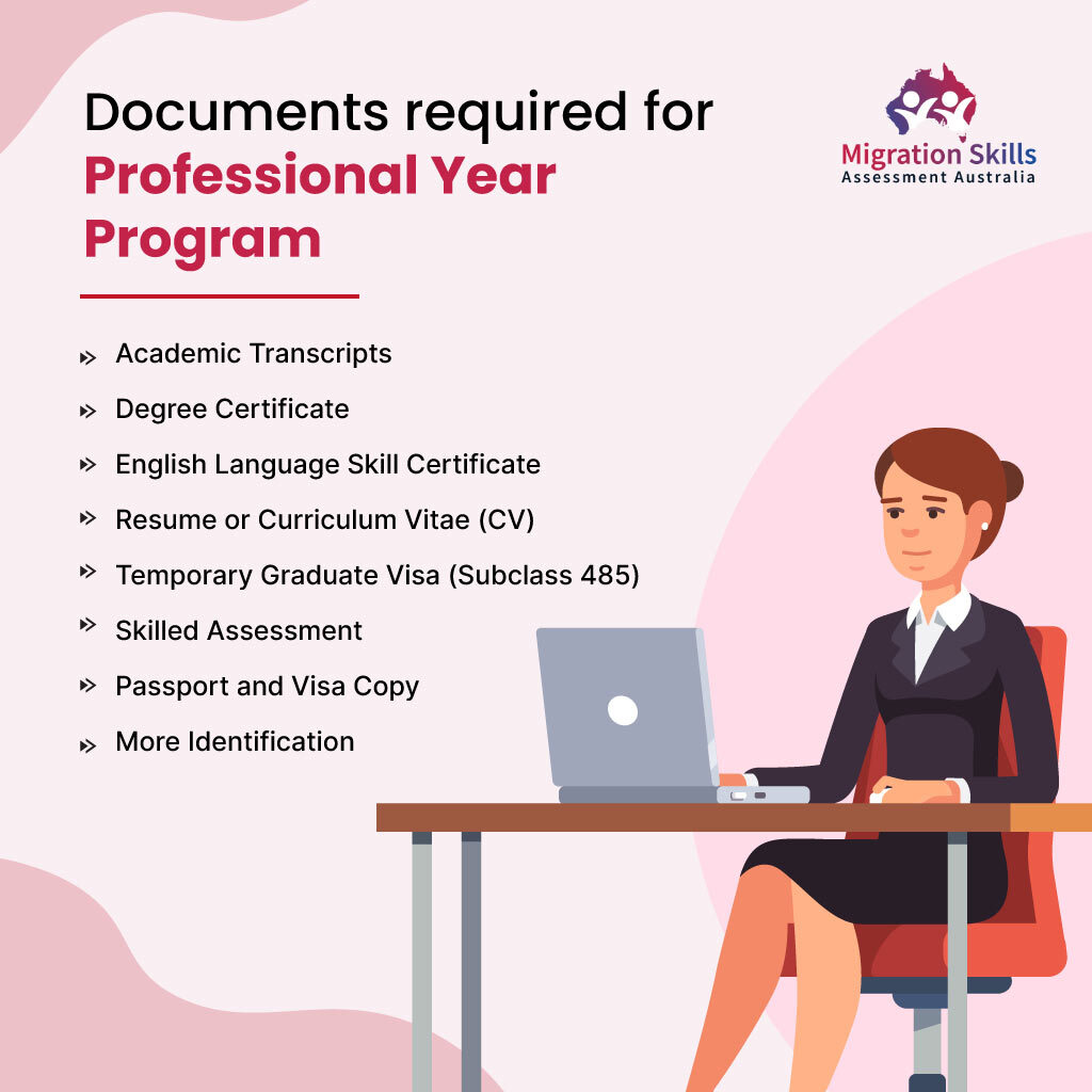 Documents required for Professional Year Program